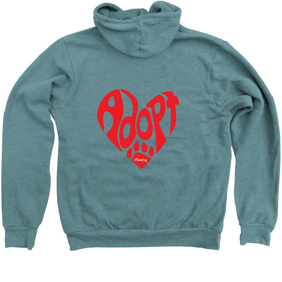 Adopt Zip Up Hoodie
